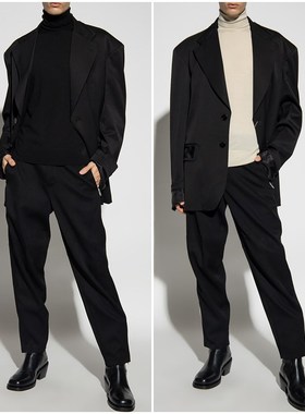 比利时DV恩  男款 100美利奴羊毛高领长袖针织衫 7672