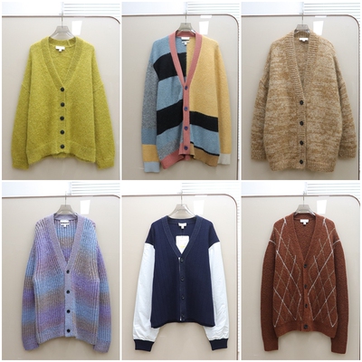 北欧风CS 女款 V领针织开衫合集 F021