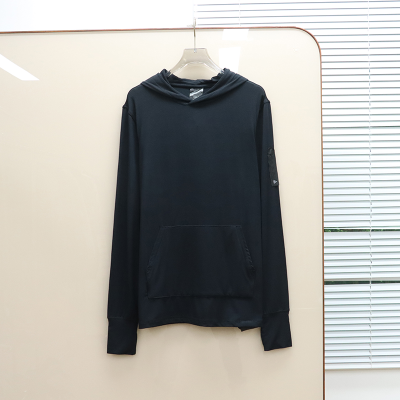 板球运动品牌VZ 男款 莫代尔亲肤连帽长袖上衣 D392