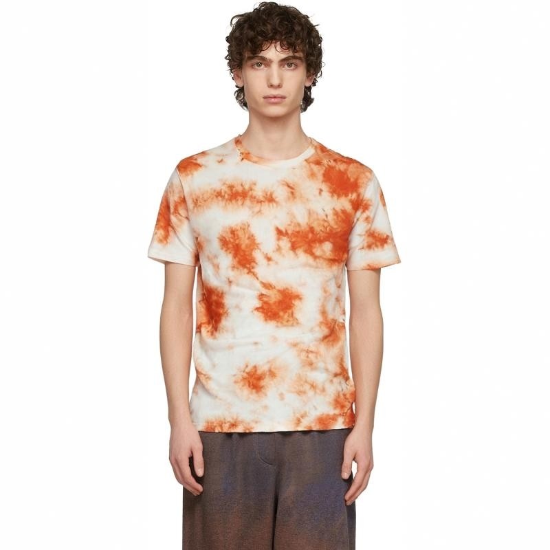 澳洲M 男款 扎染圆领短袖T恤 4429