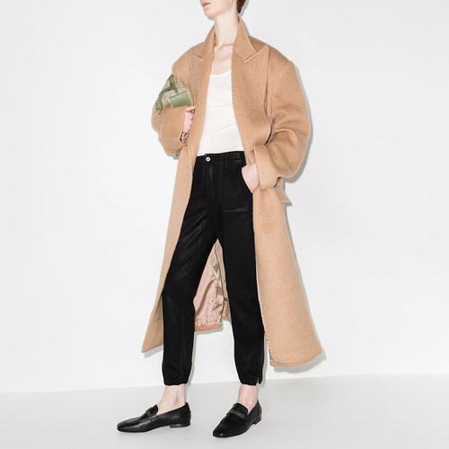 加州轻奢PG 女款 奢华弹力涂层束脚牛仔裤 F998