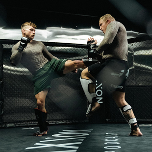 B315 紧身上衣 美系运动轻奢SS 圆领豹纹速干长袖