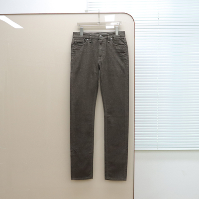 意大利奢品Tru撤柜 男款 棕色修身弹力休闲裤 E399