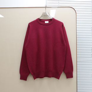 针织衫 面料控入 100羊毛圆领长袖 女款 E066 出岛国