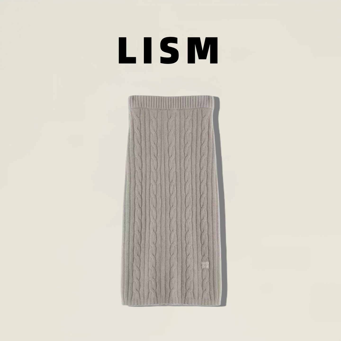 【LISM】2026春季新款赵露思同款包臀裙螺纹麻花休闲针织半身裙女