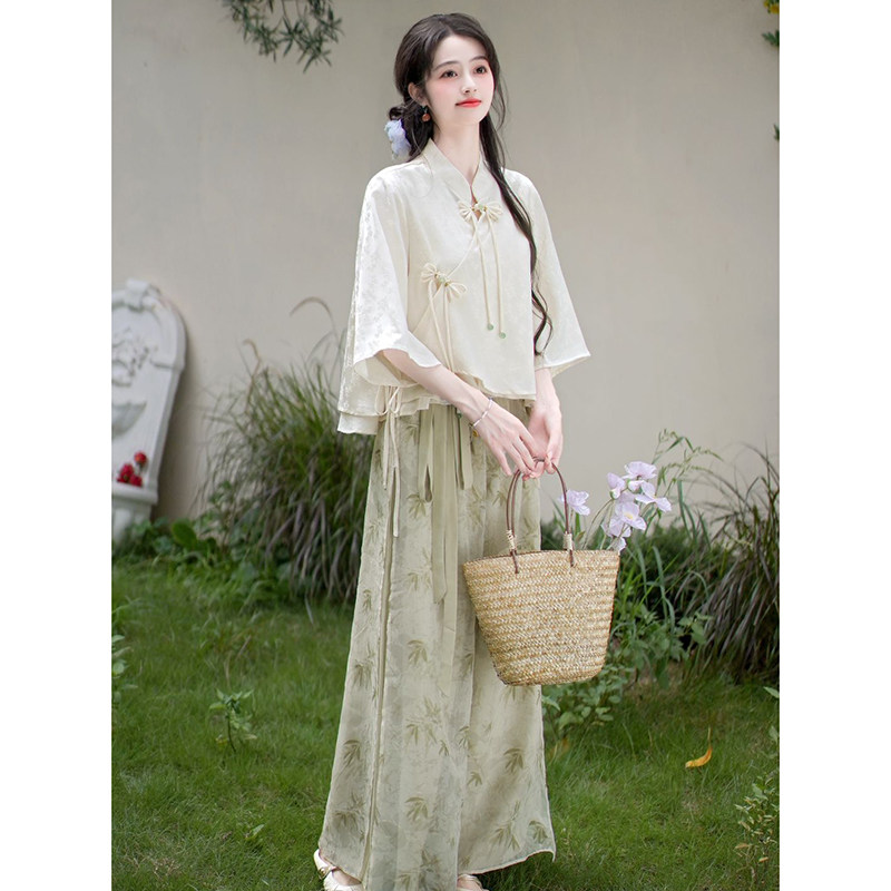 可以上班穿着的汉服日常图片
