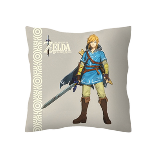 塞尔达传说王国之泪林克游戏周边抱枕沙发靠枕汽车靠垫办公室腰枕