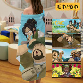 潜水员戴夫丛林dlc游戏周边速干浴巾毛巾男女儿童成人吸水洗澡巾