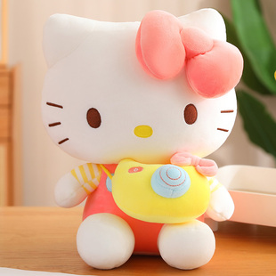 HelloKitty泡泡机正版 凯蒂猫潮流玩偶毛绒玩具可爱猫咪小猫公仔