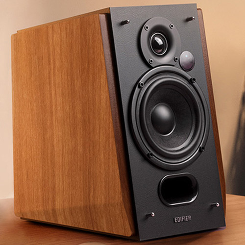 漫步者木质蓝牙音箱HIFI级