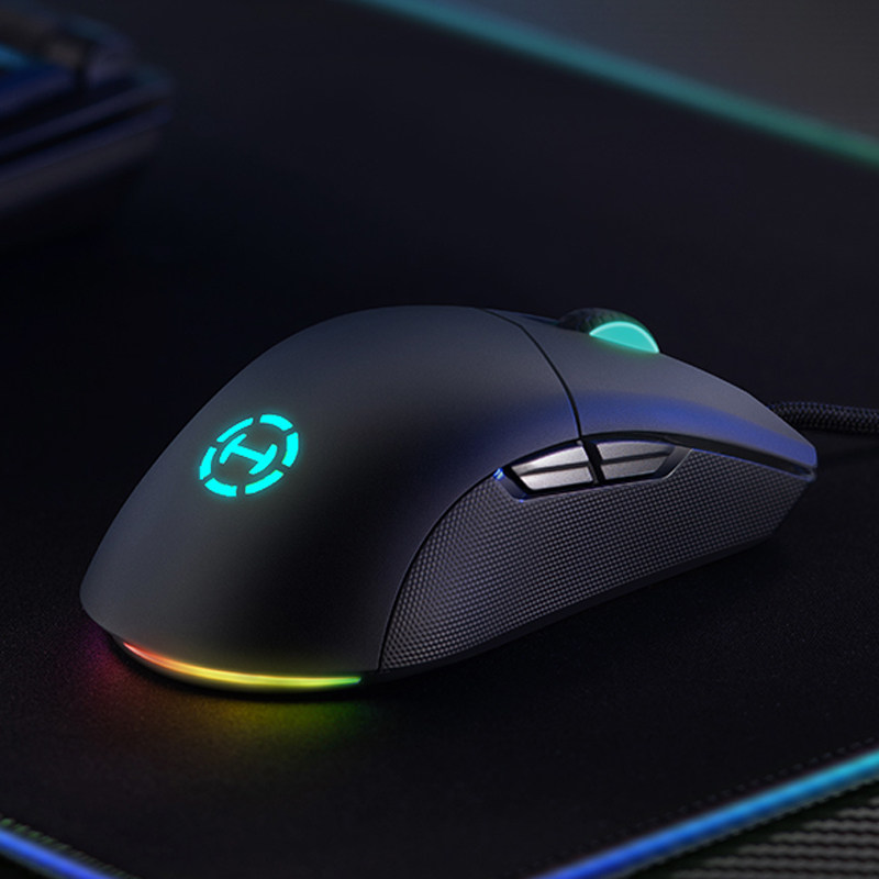 漫步者g4m有线鼠标无线电竞游戏台式电脑笔记本家用办公g4mpro宏