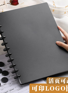 可定制乐谱夹改谱册A4谱夹子活页乐谱资料收纳册透明插页可修改乐谱册文件夹不反光架子鼓吉他音乐合唱谱黑色