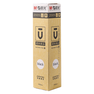 晨光大容量摁动式替芯87902专配