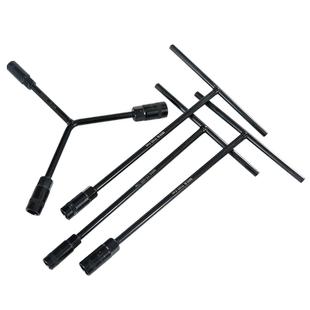 YATO三叉t型套筒扳手多功能外六角汽车摩托轮胎维修6-19mm三角扳