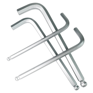 YATO内六角扳手CRV加长球头单个内六方工具六棱内6角六边形螺丝刀