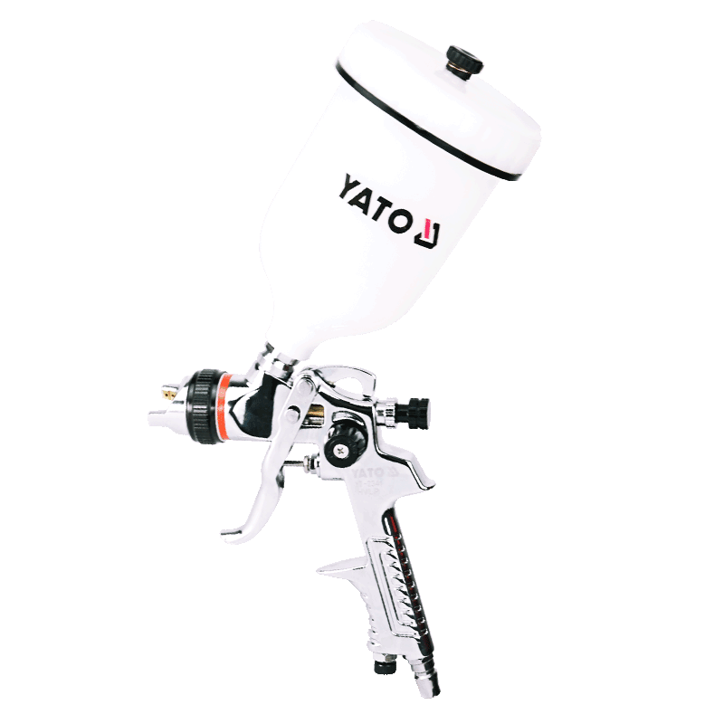 YATO喷枪气动油漆喷枪小型工业用高雾化喷抢乳胶漆喷涂汽车喷漆枪