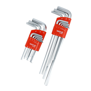 易尔拓内六角扳手套装六角螺丝刀梅花六棱工具英制六角匙内六6方