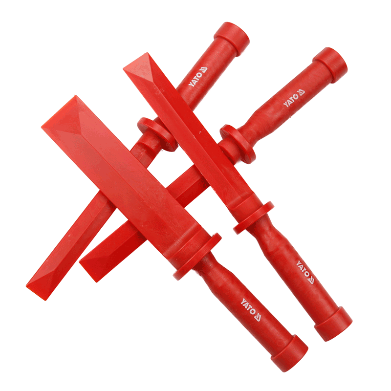 YATO易尔拓塑料刮刀4件套汽车车身气缸垫铲刀平衡铲汽修刮板挂片