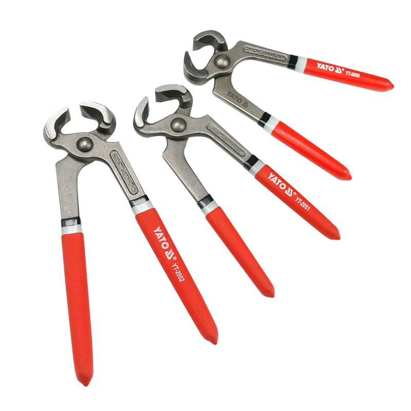 YATO胡桃钳修鞋工具拔钉子夹钉钳虎头钳子切口钳起钉拔钉钳子