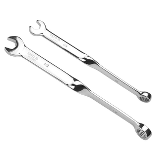 YATO易尔拓x型扳手x柄开口梅花两用扳手10号13号14固定死口呆扳子