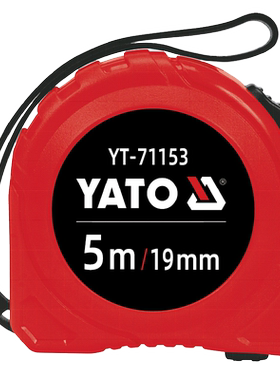 易尔拓钢卷尺YATO尺子木工尺盒尺