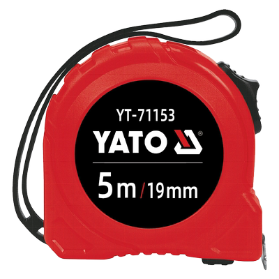 易尔拓钢卷尺YATO尺子木工尺盒尺