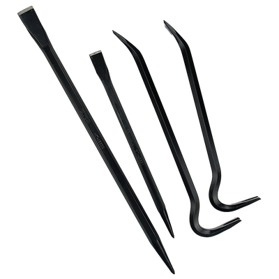 YATO起钉撬棍六角撬杠工业级扁头尖头翘棍钢钎高硬度钢质撬棒