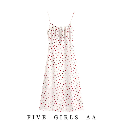 法式小众印花连衣裙测试推荐