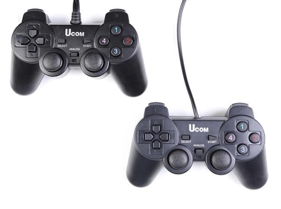 usb即插即用免驱动psp街机格斗中性游戏手柄twin usb gamepad