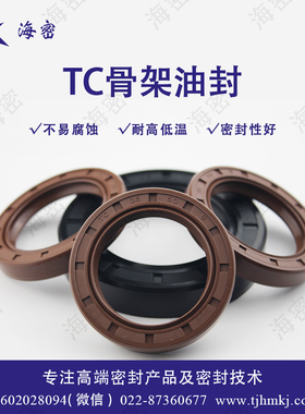 TC/FB丁腈/氟胶骨架油封41.27/42*50/51/90*7/8/9/10耐高温耐磨