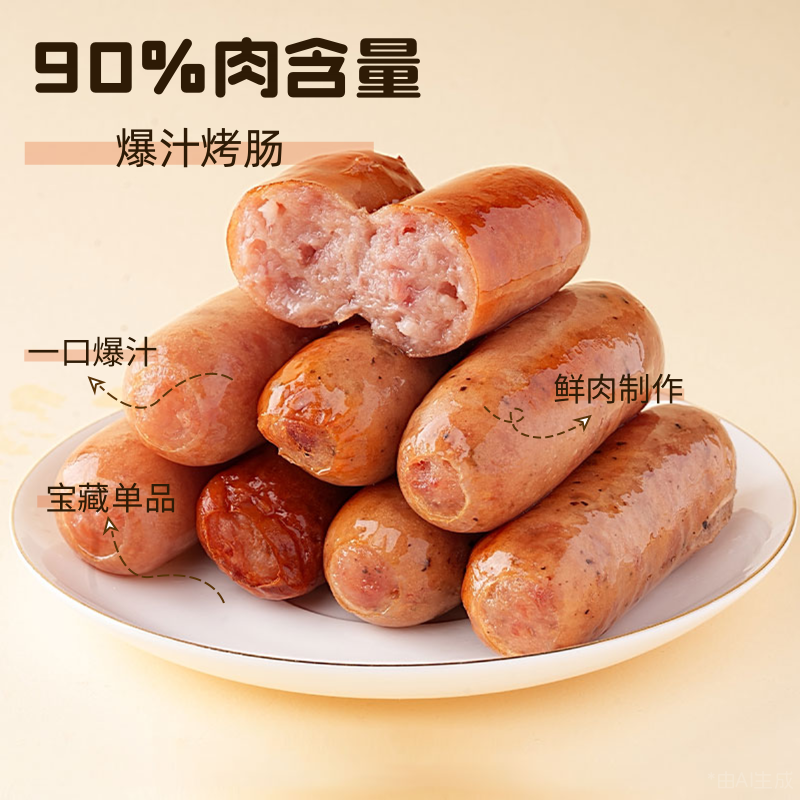 道台府火山石烤肠香肠肉肠