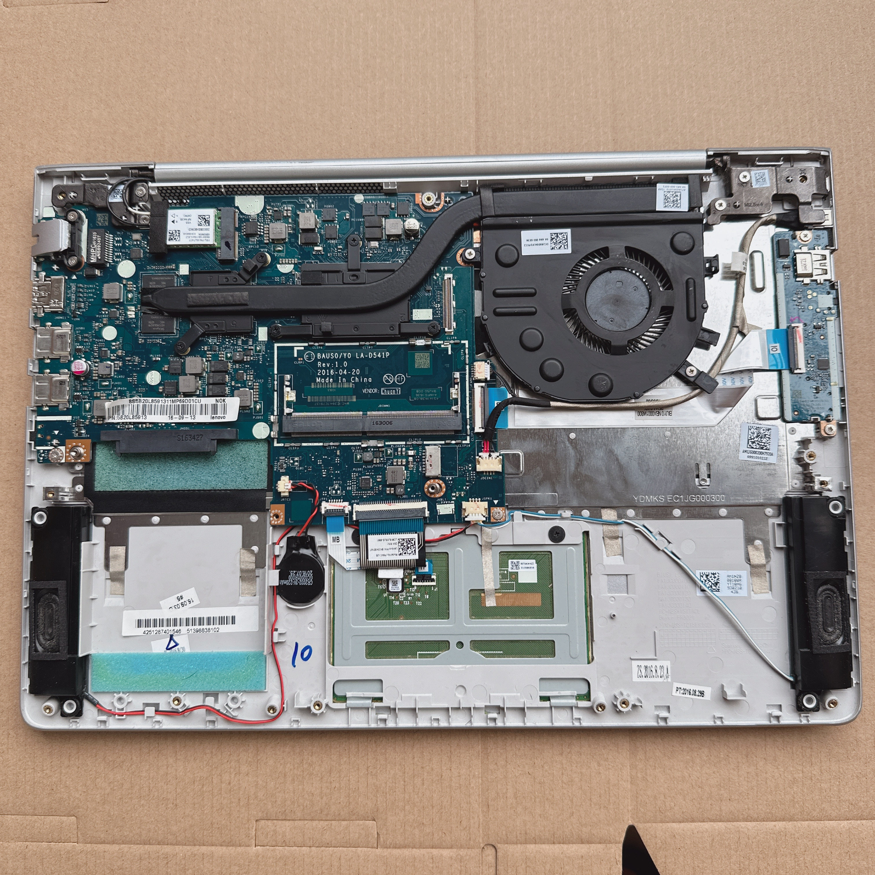 lenovo 联想ideapad 310s-14ast a9-9410cpu la-d541p 笔记本主板