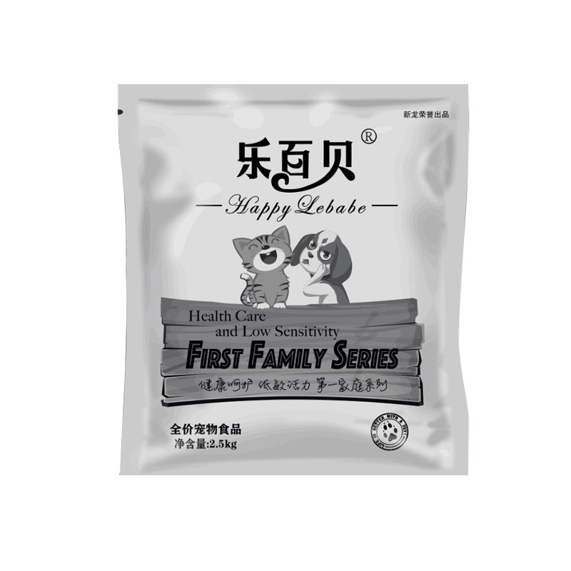 猫粮通用型幼猫 乐百贝成猫亮毛增肥发腮全价全期英短蓝猫1/5斤