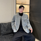 小众设计款长袖垫肩外套男秋冬轻奢高级感上衣男士夹克P135，男装夹克，星座1009（原B233）