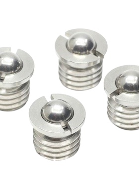 304不锈钢球头柱塞带法兰型定位珠FBPJS5/6/8/10/12/14/16/FBPJ