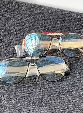 品牌外贸平光镜圆脸防紫外线墨镜