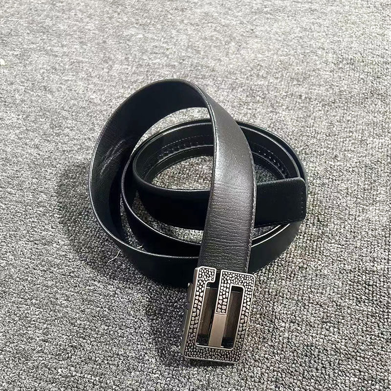 双面头层牛皮男士2024新款真皮皮带腰带商务通勤百搭休闲外贸青年