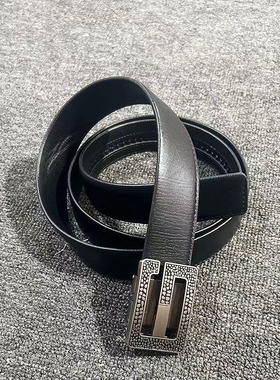 裤带牛皮自动扣青年正品商务休闲