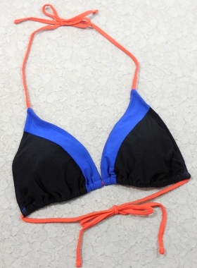 外贸原单F364性感舒适系带三角比基尼上衣高品质温泉泳衣 特价