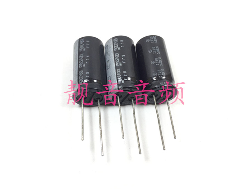 100V330UF 进口日本依娜 RJJ系列 发烧电解电容 330UF100V 16*30