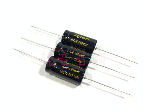 250V47UF 原装Rnyrexm 阴极胆机发烧 轴向卧式 电解电容 47UF250V