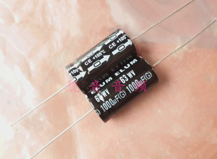 ELUM阴极轴向卧式 音响电解电容 63V1000UF 1000UF63V 16X25、30