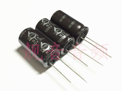 500V33UF 进口韩国三莹 胆机滤波 电解电容 33UF500V 规格：16X30