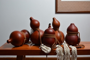 酒葫芦防渗蜂蜡装酒摆件武侠真天然挂件仿古装水酒壶酒瓶玄幻水壶