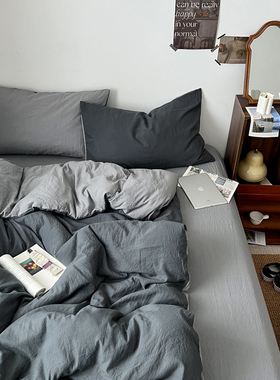 被套单品150x200x230枕套48*74床单磨毛被罩床笠单人被单180x220