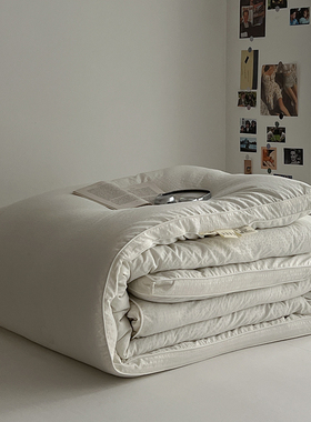 A类立体大豆纤维被子冬被春秋被纯棉被芯全棉加厚保暖被褥四季被