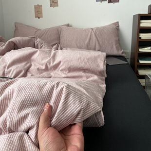 床单被套床笠学生宿舍三件套4 A类纯棉全棉四件套床上用品2025新款