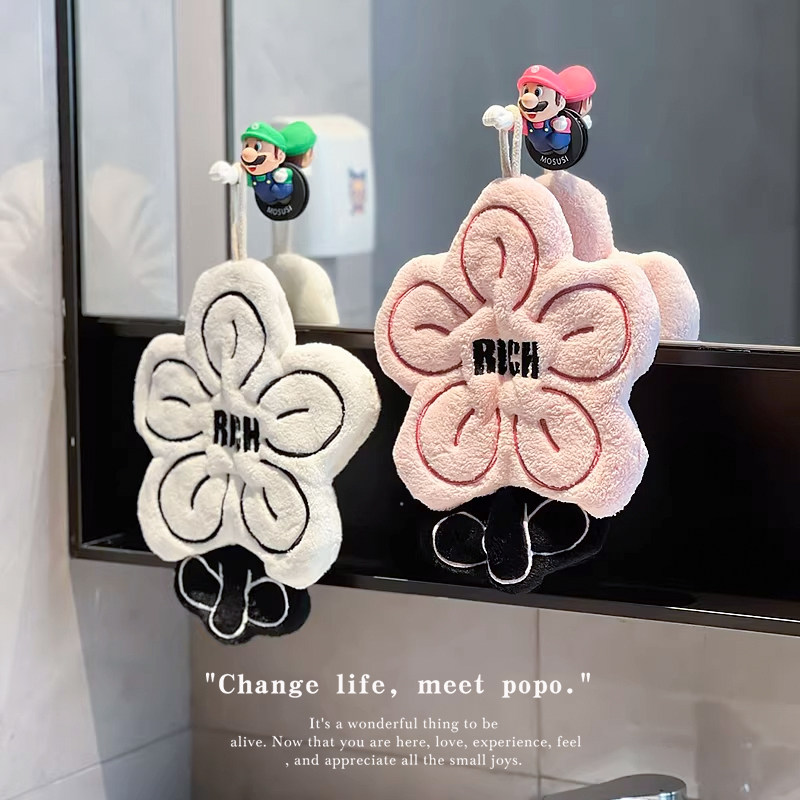 有钱花新年擦手巾挂式可爱厨房抹布超强吸水加厚卫生间擦手毛巾,家庭/个人清洁工具,厨房擦手巾,淘宝优惠券,粉丝福利购,淘宝优惠卷