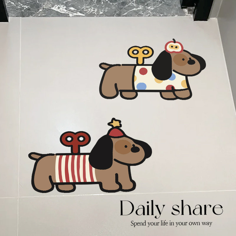 卫生间防水地贴地板墙面遮丑装饰