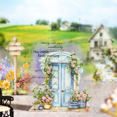 田园篇章PET贴纸包手帐素材贴画